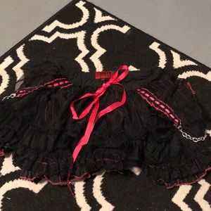 Hot Pink & Black Tripp tutu 🖤💀🤘🏻